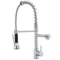 Torneira cozinha gourmet vip bancada metal misturador monocomando spray