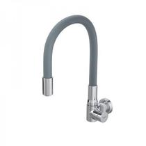 Torneira Cozinha Hydramotion Silicone Parede Cinza Hydra