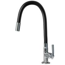 Torneira Cozinha Lavatorio Bancada Gourmet Flexível Preta Torneira Cozinha Lavatorio Bancada Gourmet Flexível Preta