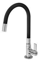 Torneira Cozinha Mesa 1/4 Volta 1/2 Dn 15 C70 Color Black Acabamento Fosco Cor Preto - 44422