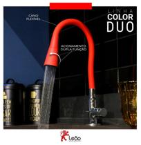 Torneira Cozinha Mesa Color Duo Leão