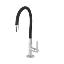 Torneira Cozinha Mesa Flex 2193 C-65 Black/cromado - Higo Torneira Cozinha Mesa Flex 2193 C-65 Black/cromado - Higo