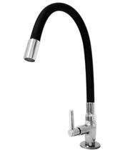 Torneira Cozinha Mesa Flexível Color Preta C-72 Torneira Cozinha Mesa Flexível Color Preta C-72