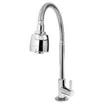 Torneira Cozinha Mesa Gourmet Flexível 1/4 volta C62