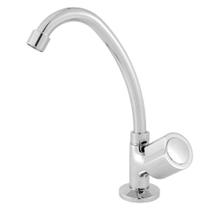 Torneira Cozinha Mesa Metrox Lite 2191 C40 - Cromado Com Bica Alta Móvel 1/4 de Volta