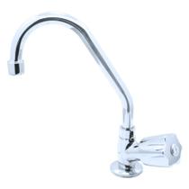 Torneira Cozinha Mesa Pia Bancada Bica Móvel Metal Light Cromada Luxo