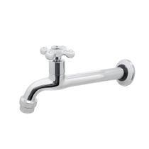 Torneira Cozinha Metal Cromada Parede com Arejador