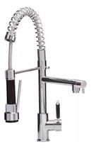 Torneira Cozinha Monocomando Flexível Bancada Gourmet Pia Acabamento Brilhante Cor Cinza Torneira Cozinha Monocomando Flexível Bancada Gourmet Pia Acabamento Brilhante Cor Cinza