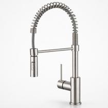 Torneira Cozinha Monocomando Inox Flexivel 360 Jato Duplo Quente Fria Gourmet