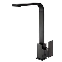 Torneira Cozinha Monocomando Misturador Quadrada Preto Fosco Black Matte - DeckCasa Torneira Cozinha Monocomando Misturador Quadrada Preto Fosco Black Matte - DeckCasa