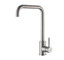 torneira cozinha monocomando pia bancada aço inox escovado