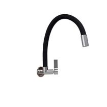 Torneira Cozinha Parede Gourmet Colors Preta Mangueira Silicone 1/4v CasaGrande Mundial - Um Novo Conceito.