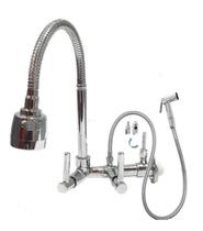 Torneira Cozinha Parede Gourmet Com Ducha Saída Purificador Torneira Cozinha Parede Gourmet Com Ducha Saída Purificador