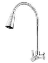 Torneira Cozinha Parede Gourmet Cônica Cromado C-65 Torneira Cozinha Parede Gourmet Cônica Cromado C-65