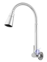 Torneira Cozinha Parede Gourmet Cônico Cromado Corpo 3/4 C-70