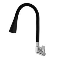 Torneira Cozinha Parede Gourmet Flexível 1/4 De Volta Com Chuveirinho -c70 CasaGrande Mundial - Um Novo Conceito.