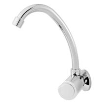 Torneira Cozinha Parede Metrox Lite 2060 C40 - Cromado Com Bica Alta Móvel 1/4 de Volta Torneira Cozinha Parede Metrox Lite 2060 C40 - Cromado Com Bica Alta Móvel 1/4 de Volta