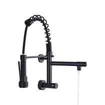 Torneira Cozinha Parede Preta Gourmet Black Fosco 45cm Torneira Cozinha Parede Preta Gourmet Black Fosco 45cm