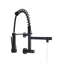 Torneira Cozinha Parede Preta Gourmet Black Fosco 45cm Torneira Cozinha Parede Preta Gourmet Black Fosco 45cm