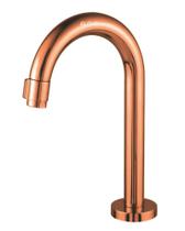 Torneira Cuba Banheiro Lavatório Easy Slim Baixa Rose