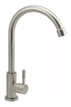 Torneira De Aço Inox Convencional Para Cozinha Bancada TLSN