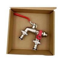 Torneira De Água De Latão De 1/2 Polegada Para Ferramentas De Jardim Com Alavanca De Abertura E