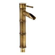 Torneira de bambu, cobre, estilo antigo para pia Torneira de bambu, cobre, estilo antigo para pia