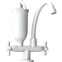 Torneira de Bancada Para Cozinha em Abs, Branca, com Purificador de Água, 34569 Delta OstenVonder Torneira de Bancada Para Cozinha em Abs, Branca, com Purificador de Água, 34569 Delta OstenVonder