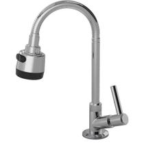 Torneira De Bancada Para Cozinha Em Abs, Preta, 28847 Delta Ostenvonder