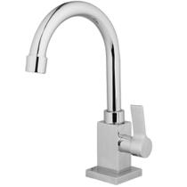 Torneira de Bancada Quadrada Ideal para Lavabo, Banheiro e Lavatório