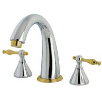 Torneira de banheira romana Kingston Brass Naples KS2364NL Chrome Torneira de banheira romana Kingston Brass Naples KS2364NL Chrome