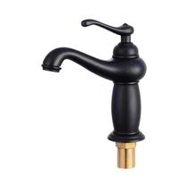 Torneira De Banheiro Em Bronze Antigo Com Acabamento Em Latão Sólido E Monocomando Para Pia