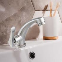 Torneira de Banheiro em Inox Escovado Lavatório 1/4 de Volta Envio Rápido Torneira de Banheiro em Inox Escovado Lavatório 1/4 de Volta Envio Rápido