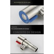 Torneira De Banheiro Em Latão Preto Com Válvula De Parada Angular G1/2 Para Lavabo, Vaso Sanitário,