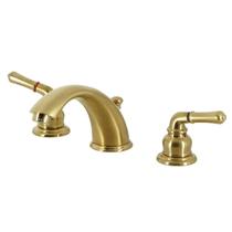 Torneira de banheiro Kingston Brass KB967SB em latão escovado generalizado