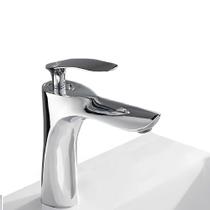 Torneira de Banheiro Luxo Bica Baixa Misturador Monocomando Bancada Torneira de Banheiro Luxo Bica Baixa Misturador Monocomando Bancada