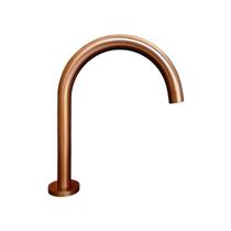 Torneira de Banheiro Misturador Monocomando Bica Baixa Redonda Rose Gold Fosca RTDC 13 Torneira de Banheiro Misturador Monocomando Bica Baixa Redonda Rose Gold Fosca RTDC 13