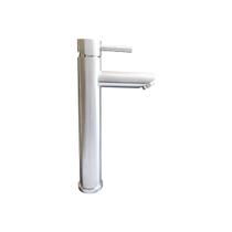 Torneira de Banheiro Monocomando Bica Alta Redonda Escovada Reno RTA 707