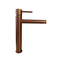 Torneira de Banheiro Monocomando Bica Alta Redonda Rose Gold RTL 03 Torneira de Banheiro Monocomando Bica Alta Redonda Rose Gold RTL 03