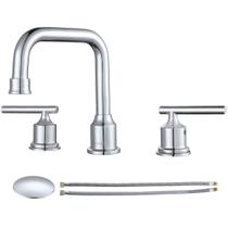 Torneira de banheiro WOWOW Spread Chrome 20cm 3 peças Torneira de banheiro WOWOW Spread Chrome 20cm 3 peças