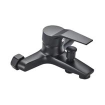Torneira De Chuveiro De Banheiro Preto Fosco, Banheira, Água Quente E Fria, Torneira Misturadora,