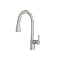 Torneira de cozinha Amazon Basics Pull-Down de aço inoxidável