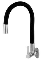 Torneira de cozinha bica flexivel 5/8 black c-62 5/8 1/4v 1868 - rainha Torneira de cozinha bica flexivel 5/8 black c-62 5/8 1/4v 1868 - rainha