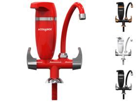 Torneira de Cozinha Com Filtro Bica Móvel de Mesa 1/4 de Volta Premium BCD Acquabios Torneira de Cozinha Com Filtro Bica Móvel de Mesa 1/4 de Volta Premium BCD Acquabios