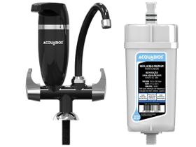 Torneira de Cozinha Com Filtro de Mesa 1/4 de Volta BCD Acquabios + 1 Refil