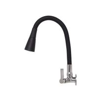 Torneira De Cozinha Cone Preto/black C-70 Gourmet Premium - Um Novo Conceito.