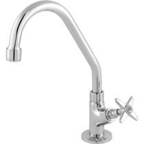 Torneira de Cozinha de Bancada 2191 C23 Basic Cromado Metais Imperatriz