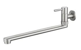 Torneira De Cozinha De Parede Gourmet Aço Inoxidável 25cm