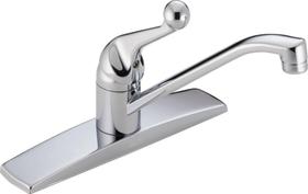 Torneira de cozinha Delta Classic Chrome 100LF-WF 3 furos