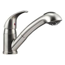 Torneira de Cozinha Dura Faucet DF-NMK852-SN com Extensor Satinado Torneira de Cozinha Dura Faucet DF-NMK852-SN com Extensor Satinado